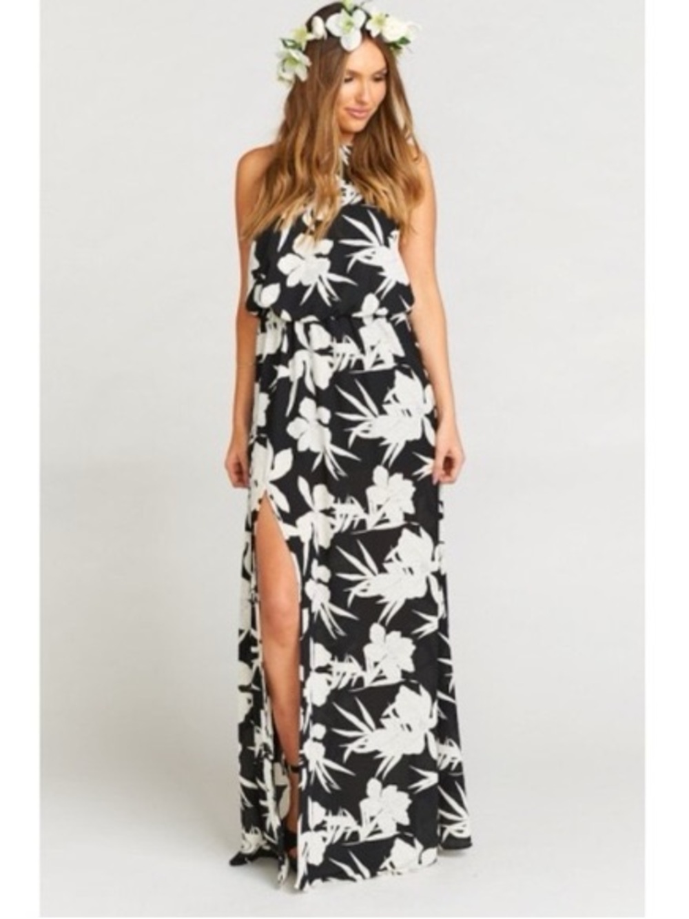 Show Me Your Mumu Heather Halter Dress